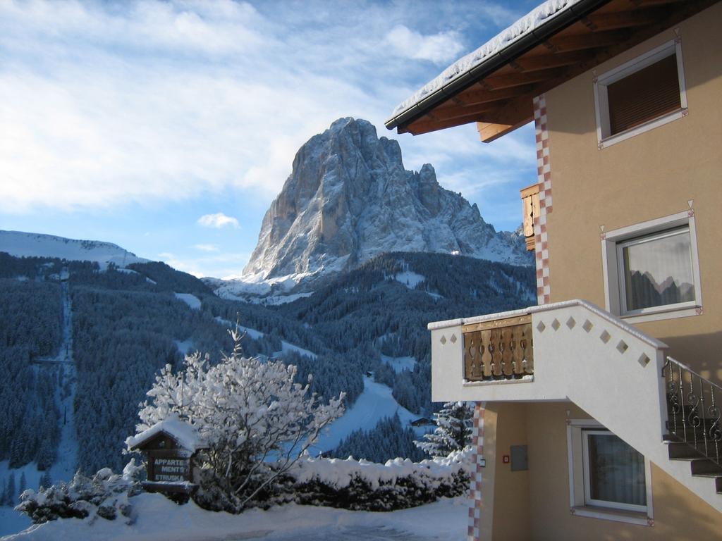 Apartments Etruska Santa Cristina Val Gardena Exteriér fotografie